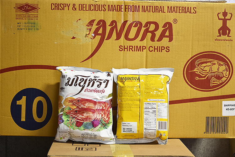 Manora shrimp chips
